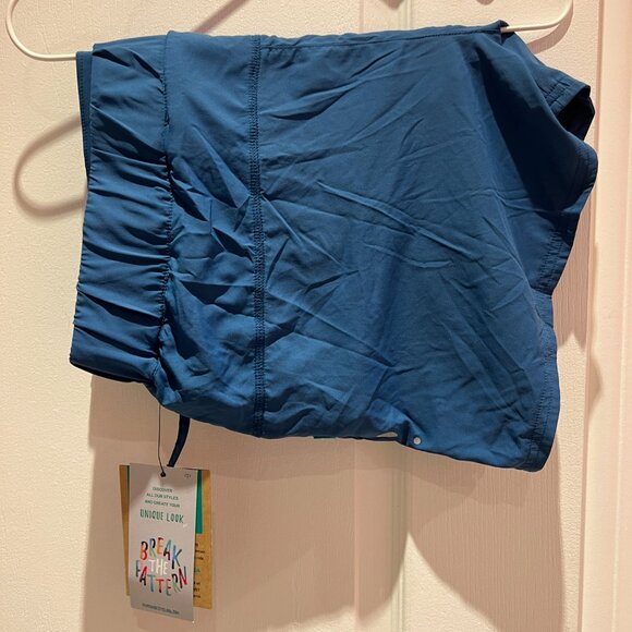 NWT - Peppermint Cycling Co. Mellow Light Short - Denim Blue - Picture 3 of 15